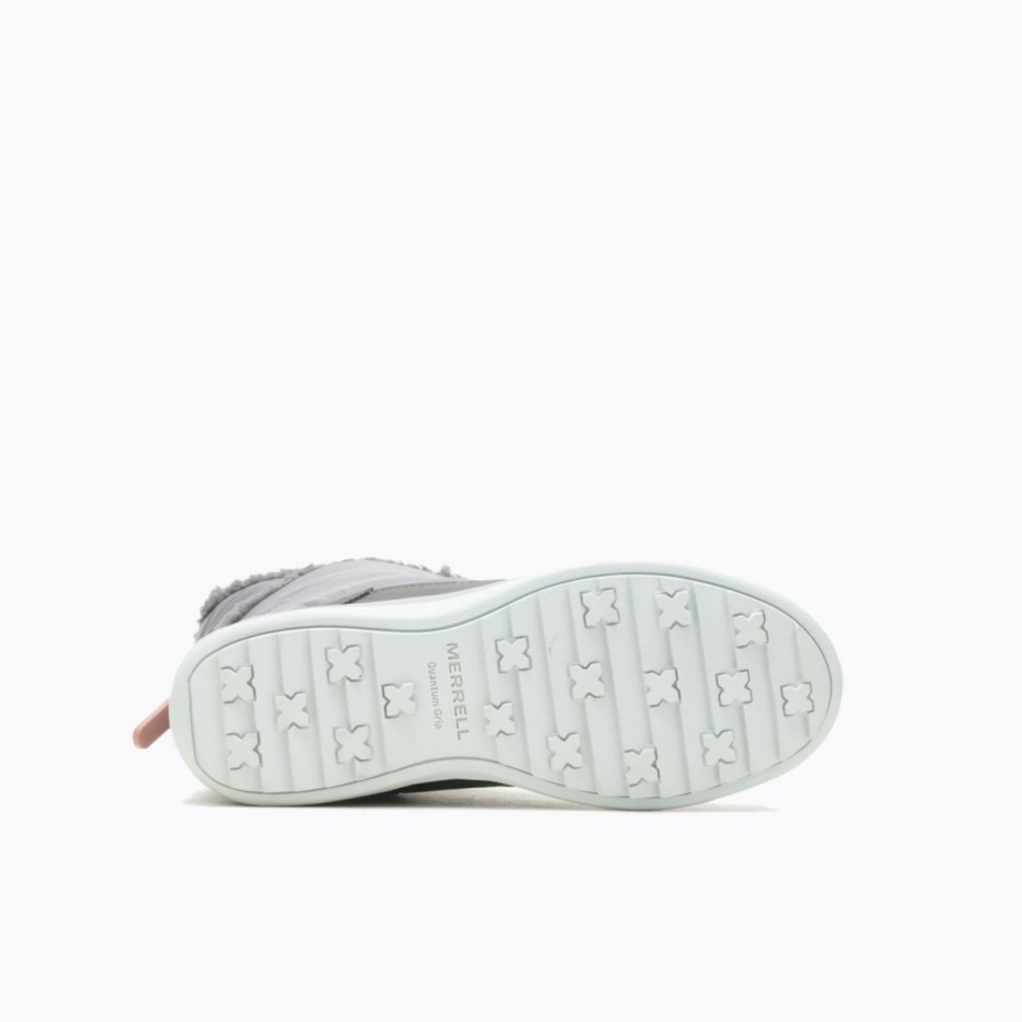 Merrell ženske športne športne športne čevlje S Srednje Zadrgo Polar Vodoodporne Oglje