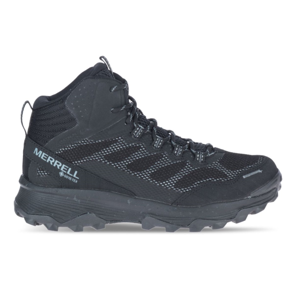 Merrell ženske Speed ​​Strike Mid Gore-tex črne Barve