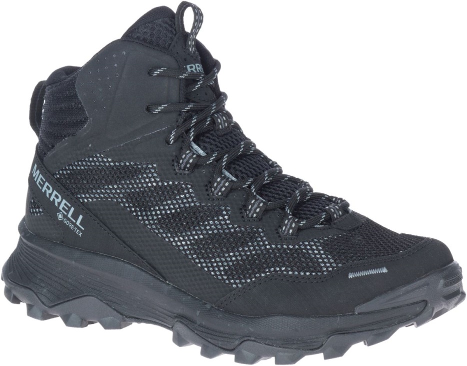 Merrell ženske Speed ​​Strike Mid Gore-tex črne Barve