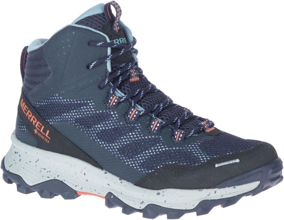 Merrell ženske Speed ​​Strike Mid Gore-tex Mornarsko Modra