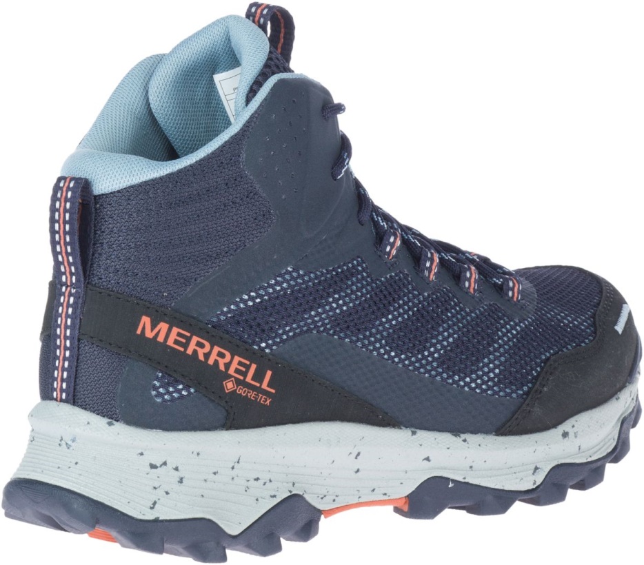 Merrell ženske Speed ​​Strike Mid Gore-tex Mornarsko Modra