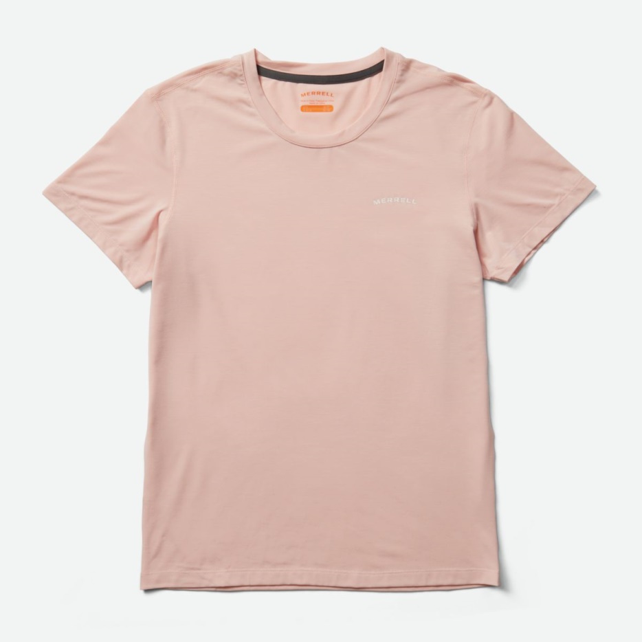 Merrell ženske Tencel™ Majica S Kratkimi Rokavi Roza Smoke