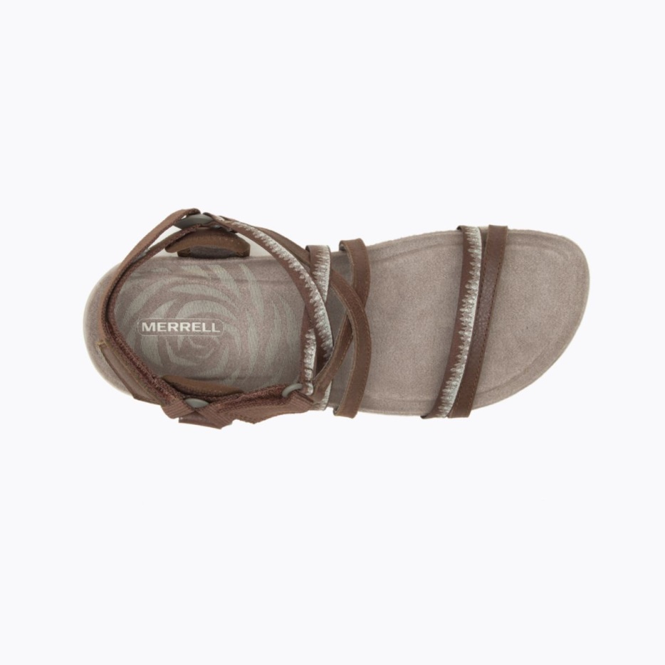 Merrell ženske Terran 3 Cush Lattice Dark Earth