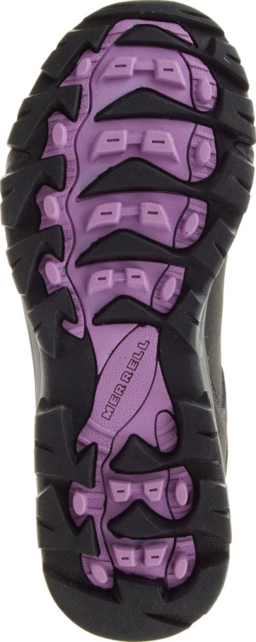 Merrell ženske Vego Mid Usnjene Nepremočljive Black-gloxinia