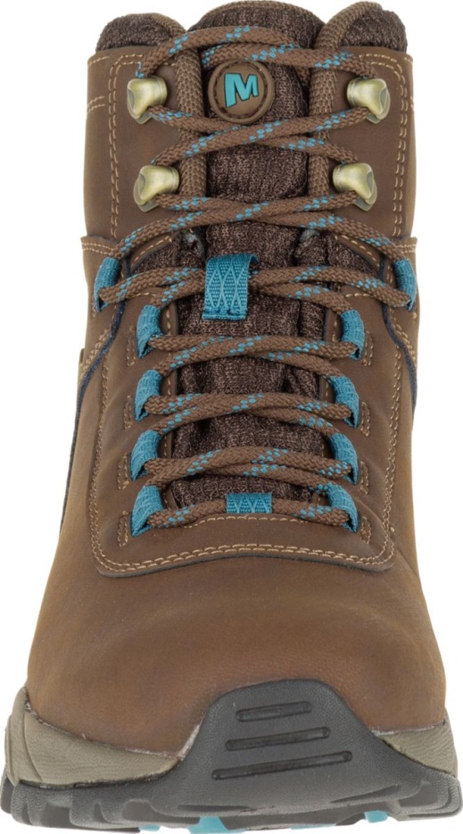 Merrell ženske Vego Mid Usnjene Nepremočljive Temno Zemeljsko-britansko Modre